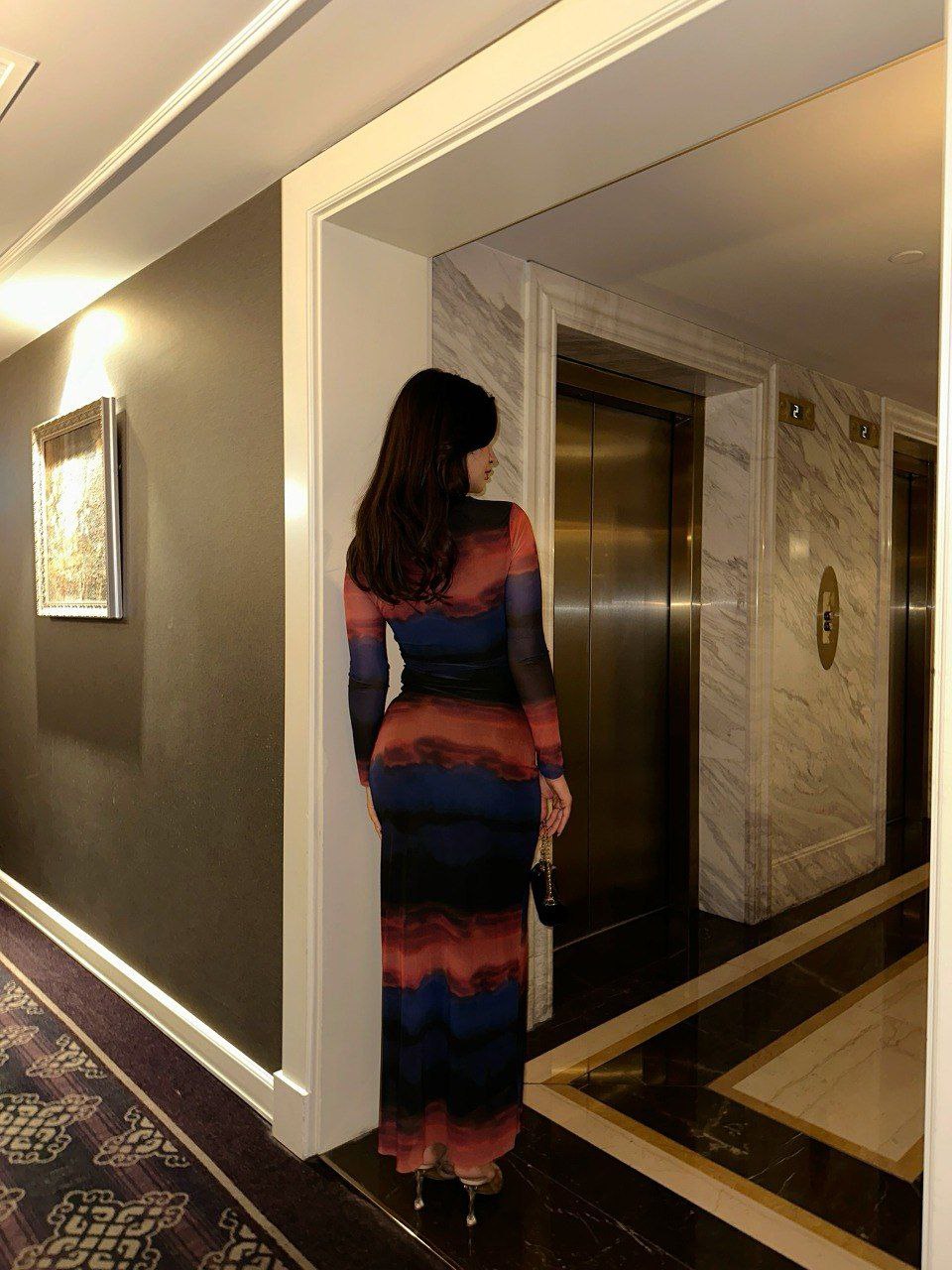 Robe Longue en Tulle elegante