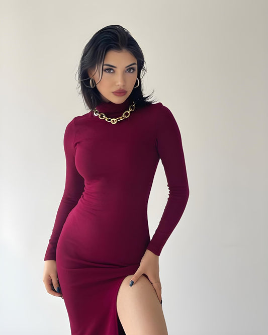 Robe mi longue