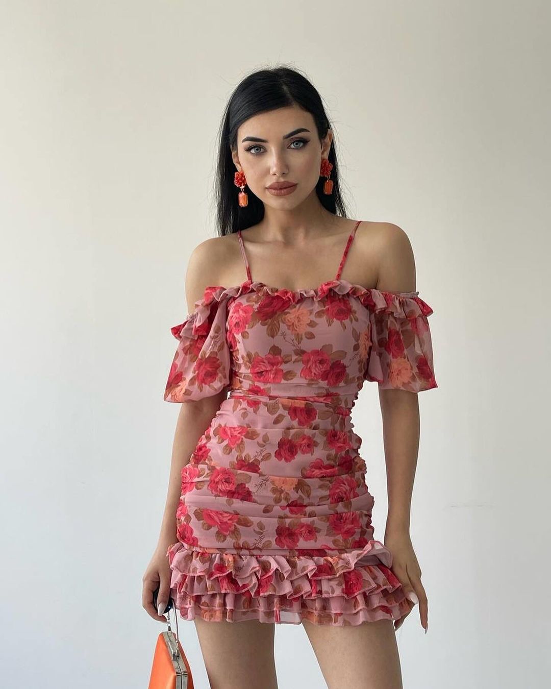robe femme volants style estival