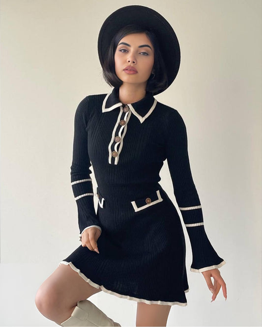 Robe noire femme